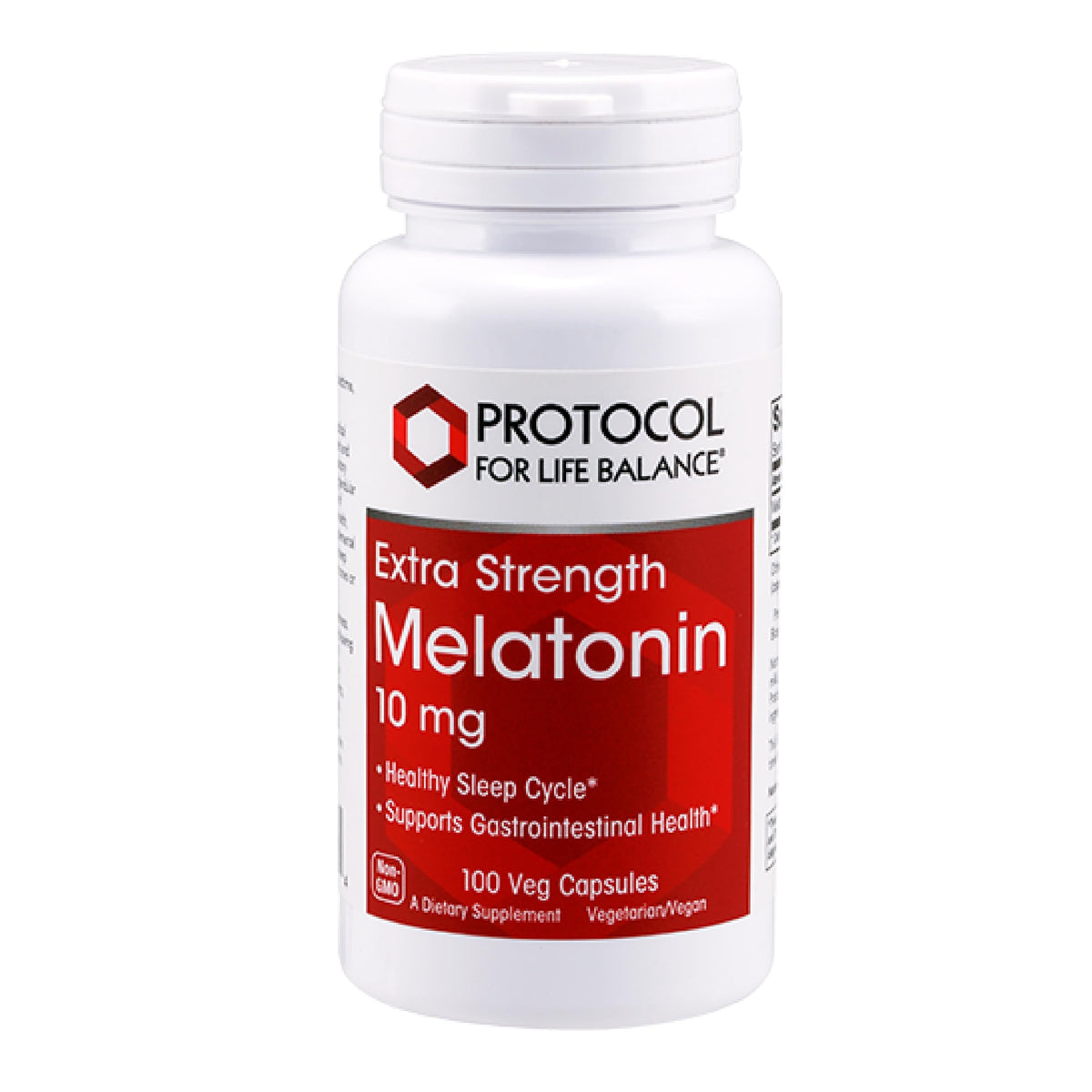 PROTOCOL FOR LIFE BALANCE Melatonina: cápsulas extra fuertes para descanso nocturno.