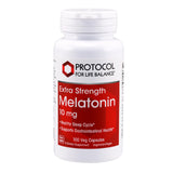 PROTOCOL FOR LIFE BALANCE Melatonina: cápsulas extra fuertes para descanso nocturno.