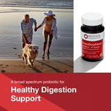 Proto Dophilus etiqueta del producto, muestra cepas y CFU para confianza.