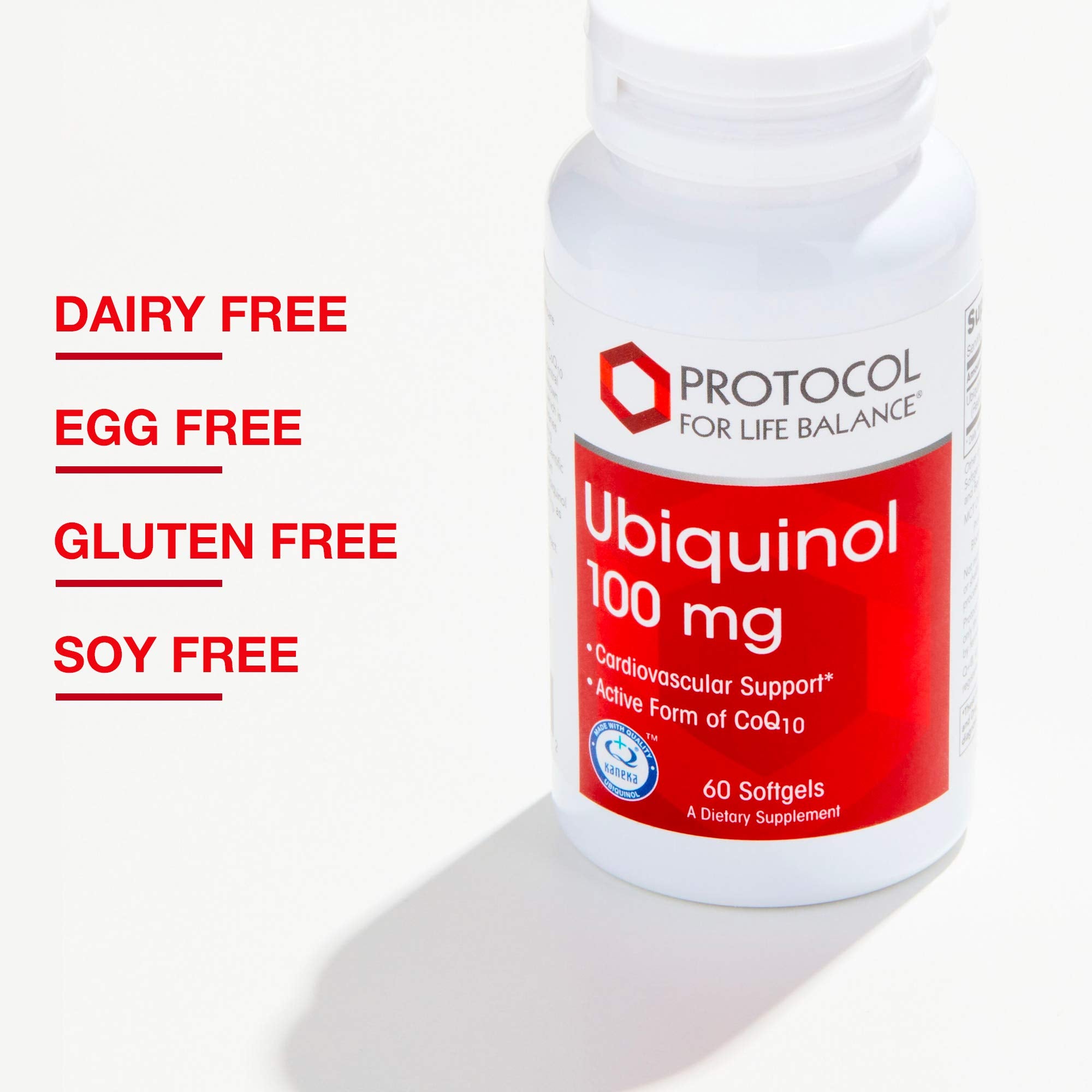 Dispensador de Protocolo Vida Balance ubiquinol 100 mg, dosis uniforme en cada toma