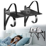 ProtoRack CPAP: soporte de pared con superficie amplia para máquina grande y estable.
