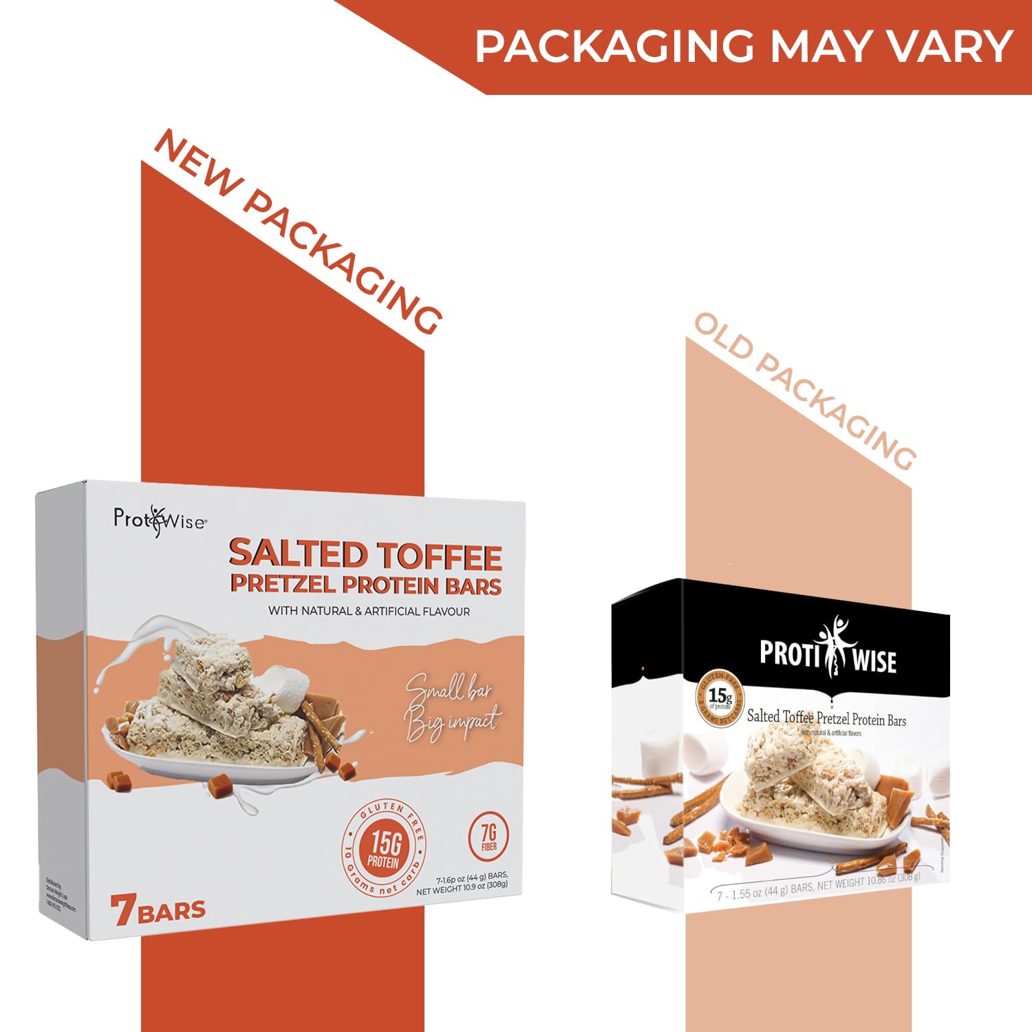 ProtiWise barra sin gluten, snack seguro para dietas.