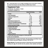 Proven4 Pre Workout Fruta Punch polvo, mezcla fácil para concentración y energía estable.
