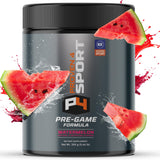 Proven4 Sport Pre Entrenamiento botella con sabor a sandía brinda energía sostenida.