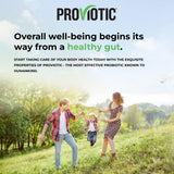 PROVIOTIC: folleto informativo junto a la caja para entender beneficios