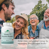 Provita etiqueta producto con beneficios para el higado