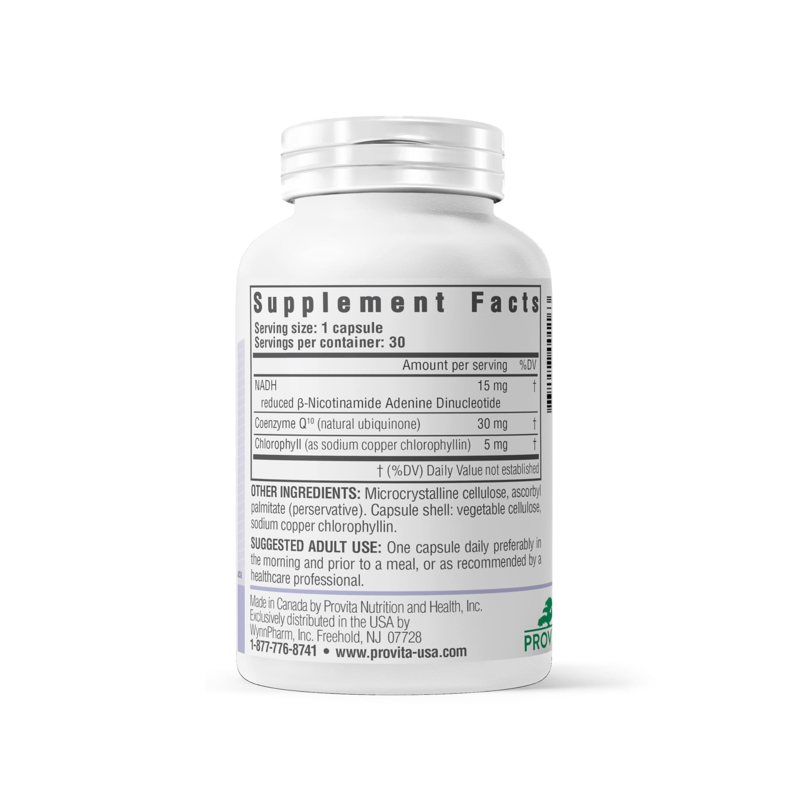 PROVITA NADH+ Forte cápsulas, primer plano de la cápsula