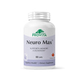 PROVITA Neuro Max™, botella frontal, apoyo diario para la concentración.