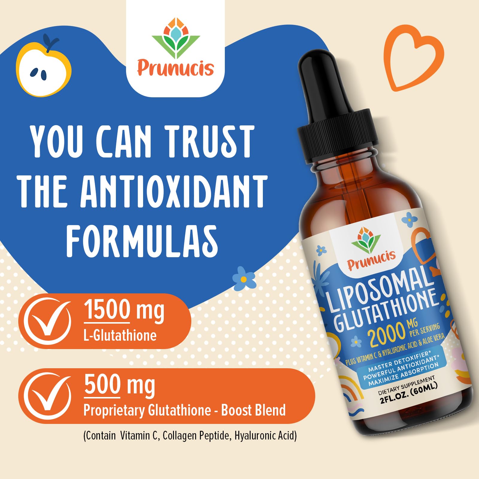 Ingredientes clave: vitamina C, aloe y ácido hialurónico en Prunucis.