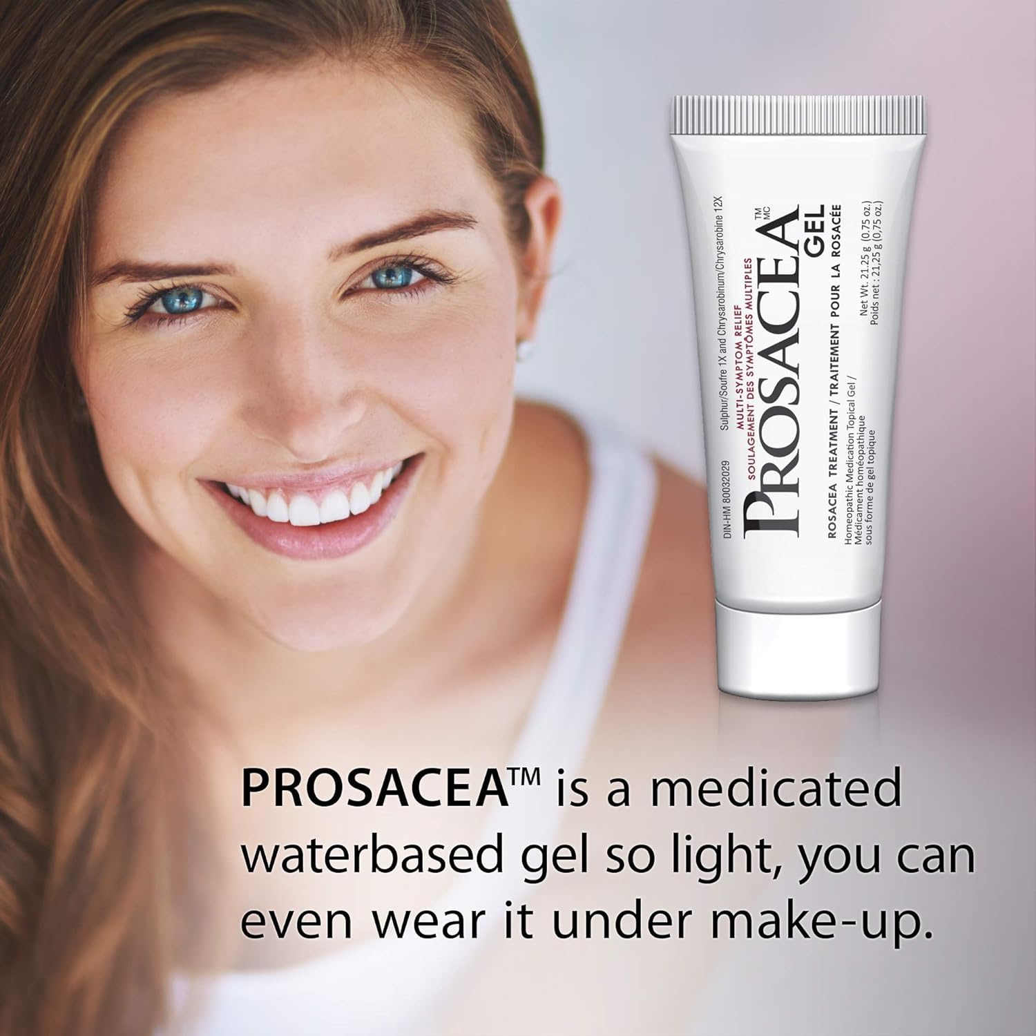 Prosacea gel-uso-diario: rutina cotidiana para rosácea suave.