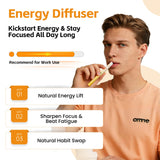 PUFFIAIR detox-difusor herbal en uso diario para bienestar suave.