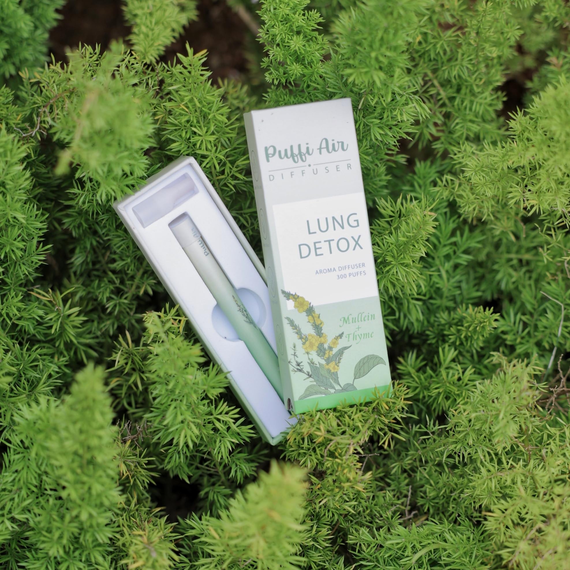 PUFFIAIR difusor-pen-extractos naturales con tomillo y menta para aliento fresco