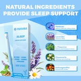 Puffora Melatonina: difusor ashwagandha para relajación suave