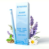 Puffora Melatonina: difusor lavanda para descanso nocturno suave