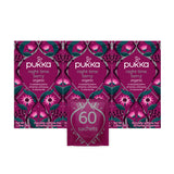 Pukka Night Time Berry: bolsitas de té para una noche tranquila sin cafeína