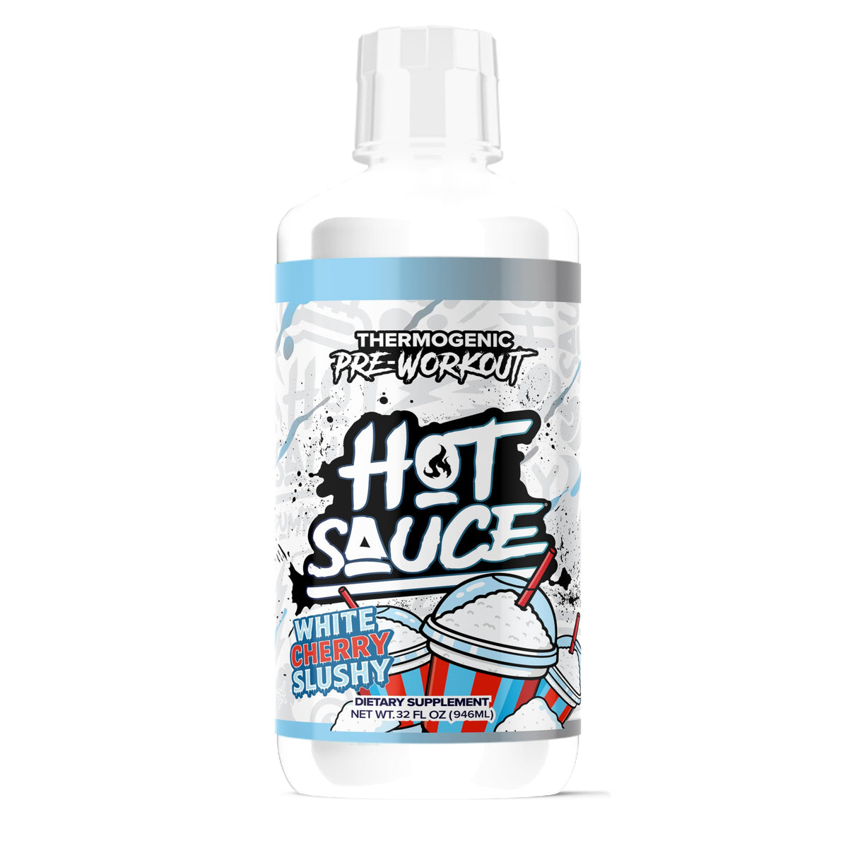 Pump Sauce botella vertido, energía rápida para entrenamientos intensos.