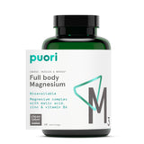 Puori complejo de magnesio botella: posible apoyo al equilibrio de electrolitos durante el entrenamiento