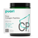 Puori CP1 polvo de colágeno sin sabor listo para mezclar en cualquier bebida