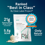 Puori PW1 Mezcla rápida en agua 250 ml, perfecta tras entreno.
