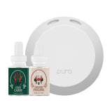 Pura 4 en mesa, crea ambiente agradable con aroma suave