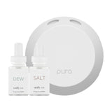 Pura 4: difusor de aromas en mesa para un ambiente agradable.