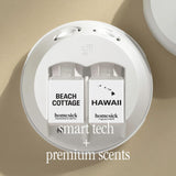 Pura 4: recargas cabaña-playa y hawái para sesiones prolongadas.