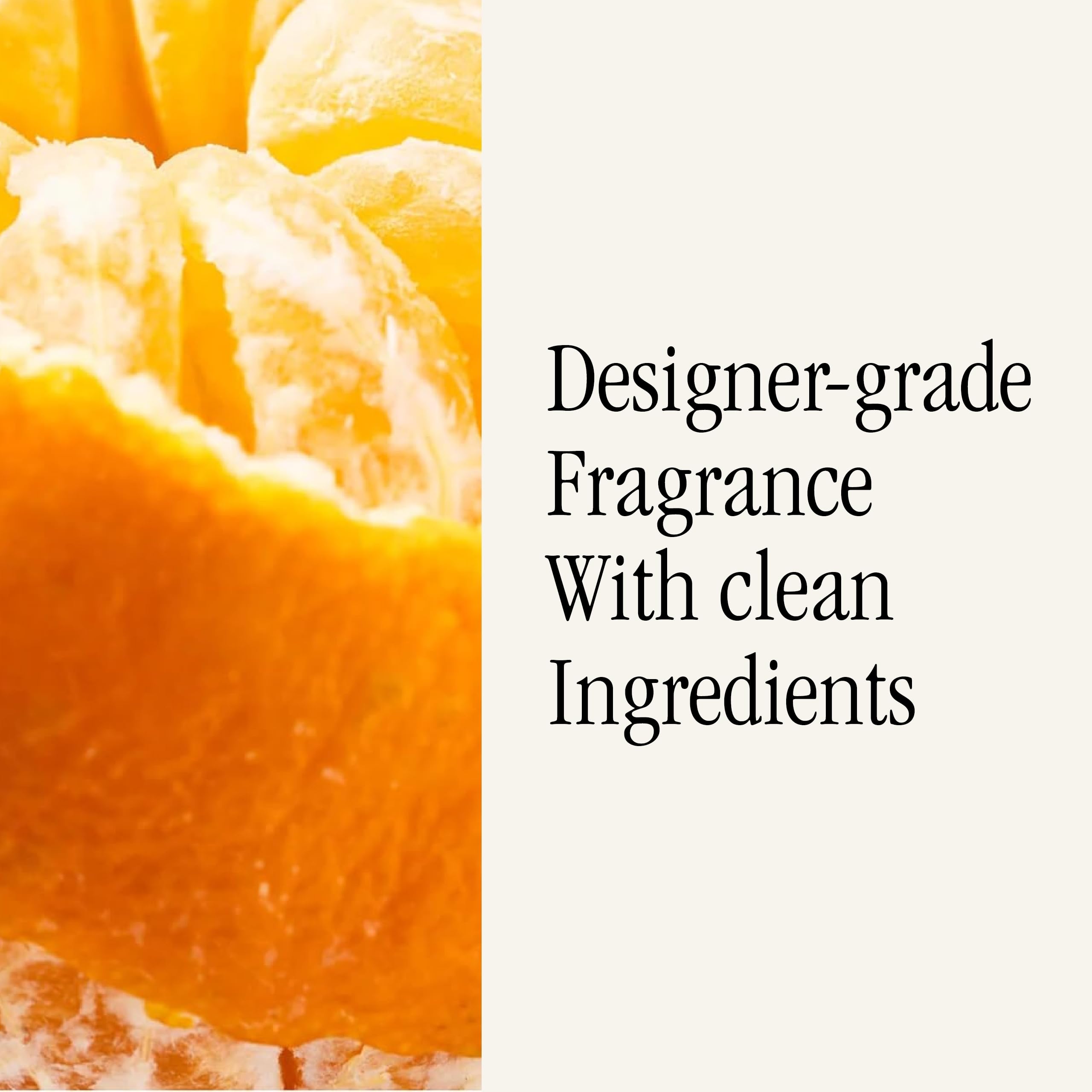 Fragancia Ginger Clementine con duración de hasta 120 horas
