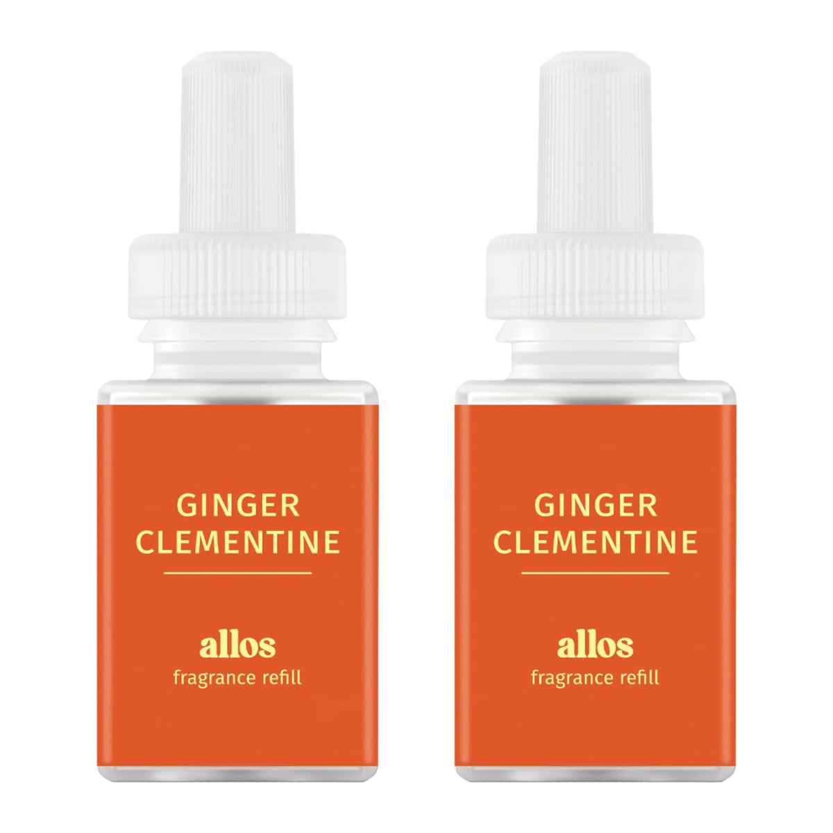 Pura Allos Ginger Clementine recambio de fragancia para difusor con energía duradera