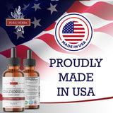 Botella de tintura Goldenseal de Pura Herba, dosificador cómodo
