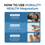 PURALITY HEALTH Dosis diaria Magnesio: guía simple para tu rutina.