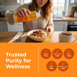 PURALITY HEALTH Vitamina C en yogur como complemento nutritivo.