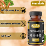 Puranicals Ashwagandha Premium: empaque claro que facilita la compra repetida.