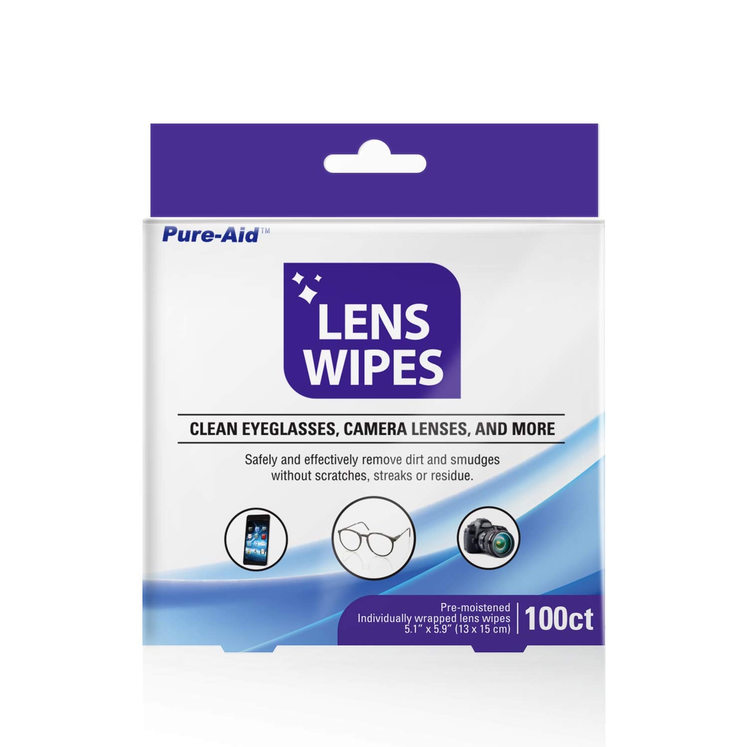 Pure-Aid con antiestática y antivaho para pantallas
