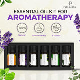 Pure Aroma: aceite esencial de menta en frasco, sensación vigorizante para difusor