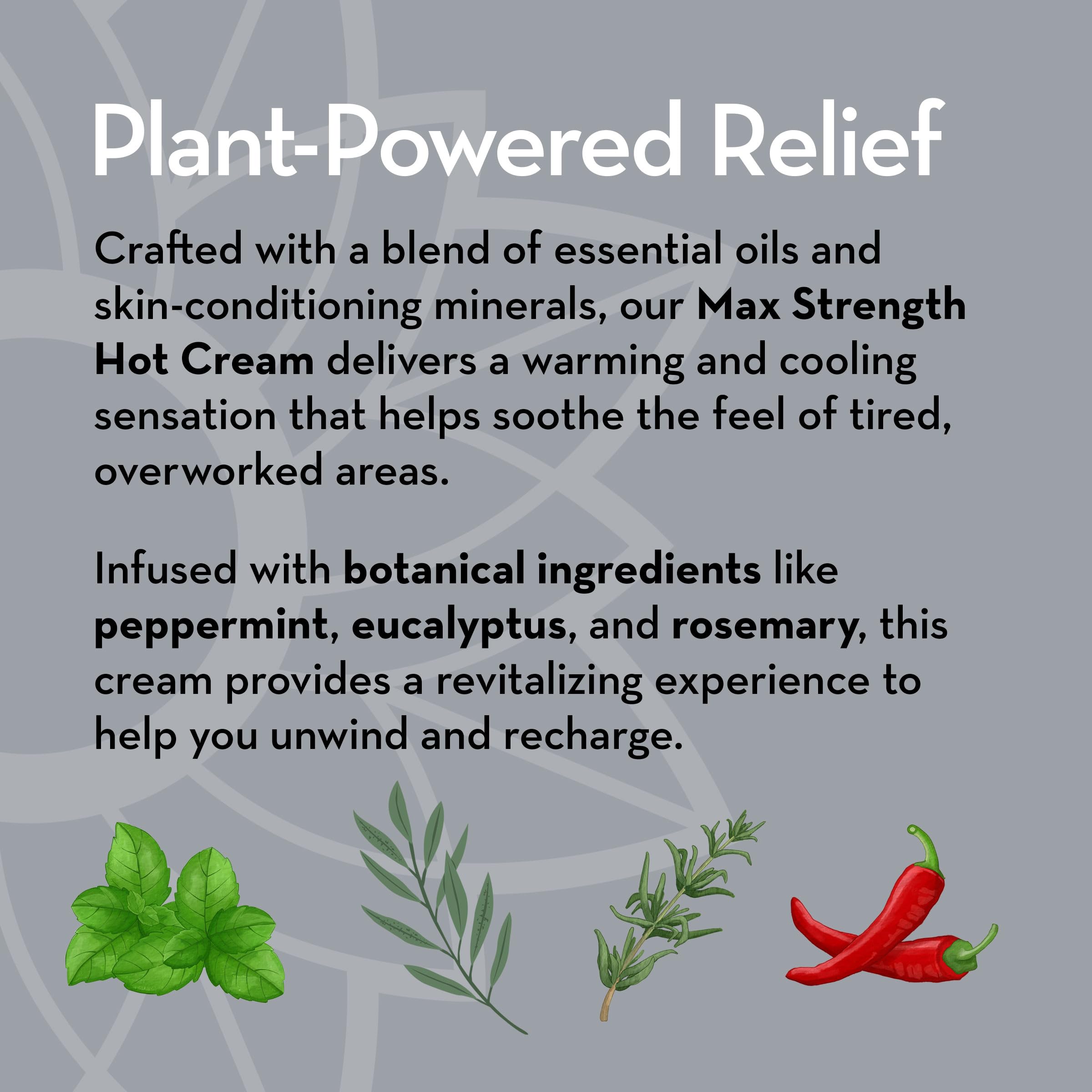 Pure Body Naturals crema caliente para masajes, favorece relajación muscular