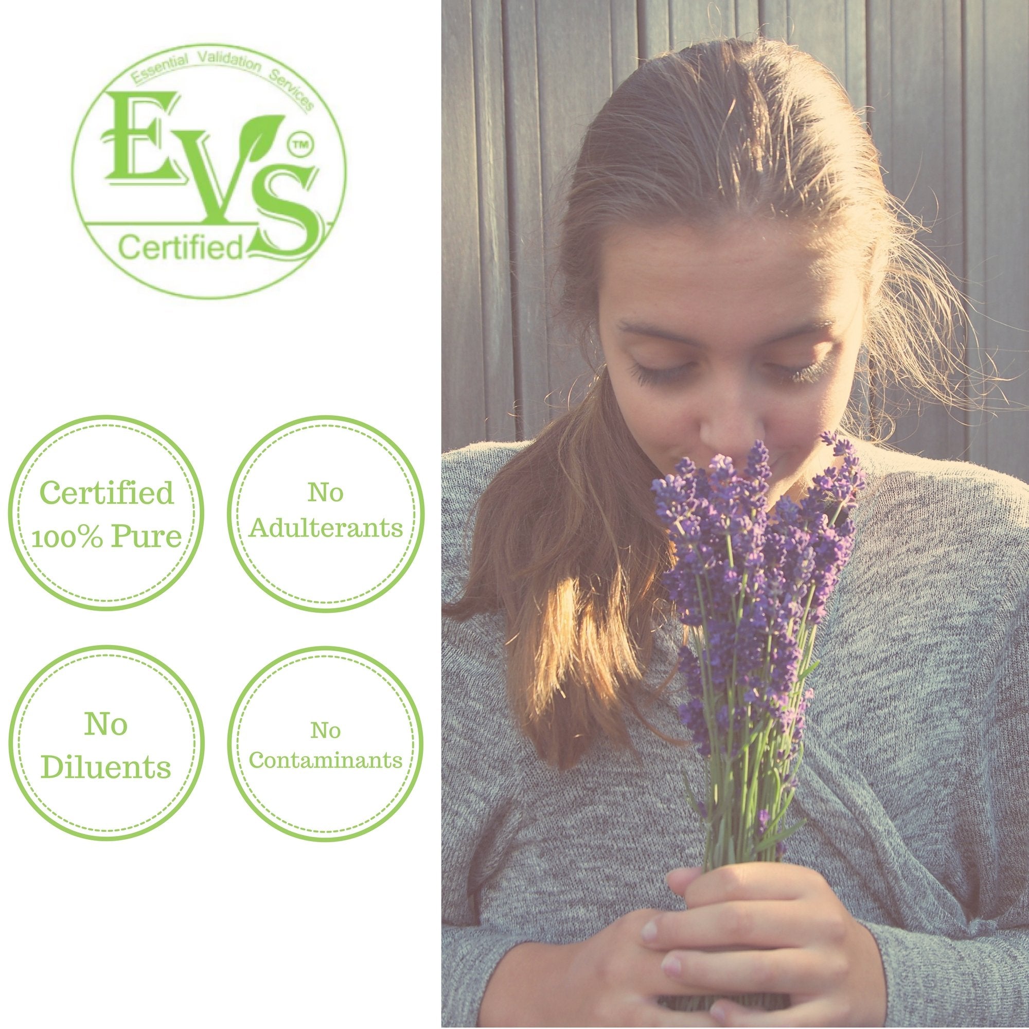 Aceite para masaje con lavanda y aceite portador ofrece sensaciones relajantes.