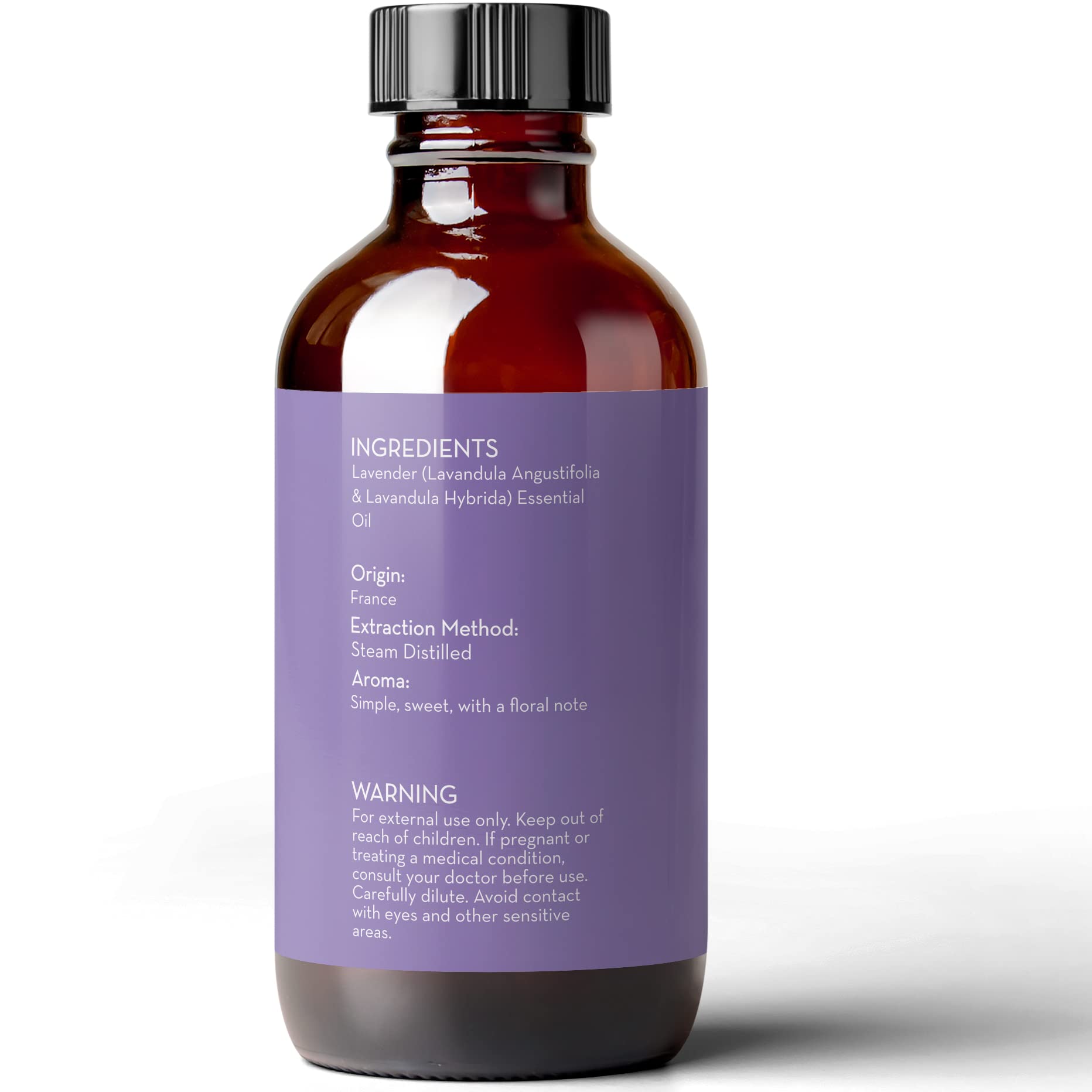 Lavanda francesa de Pure Body Naturals para cuidado suave de la piel.
