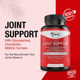 Pure By Nature Joint Support: etiqueta de ingredientes con la fórmula clave para articulaciones.