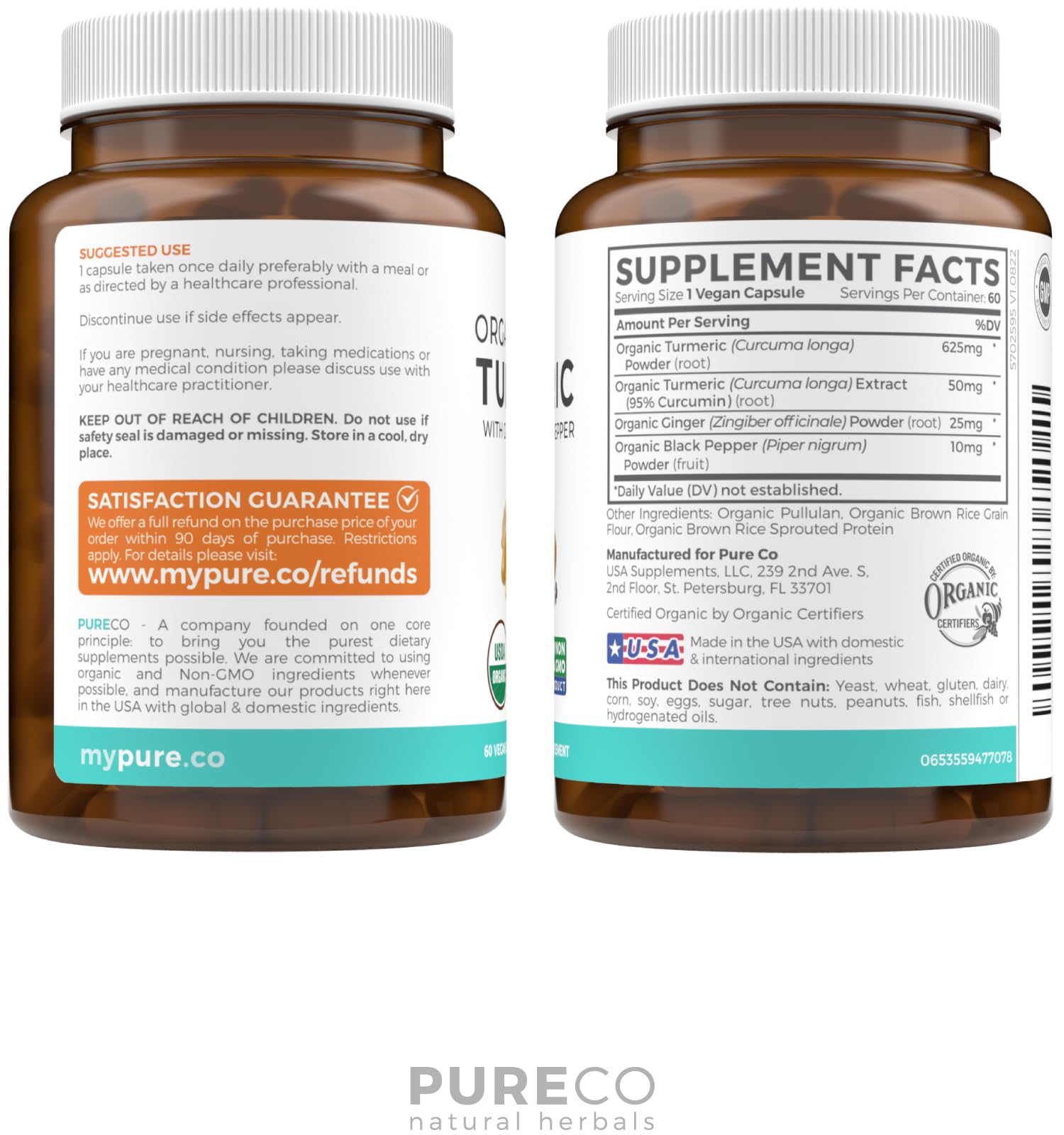 PURE CO presentación en caja, ideal para hogar