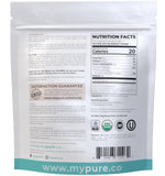 PURE CO Polvo de psyllium para recetas saludables.