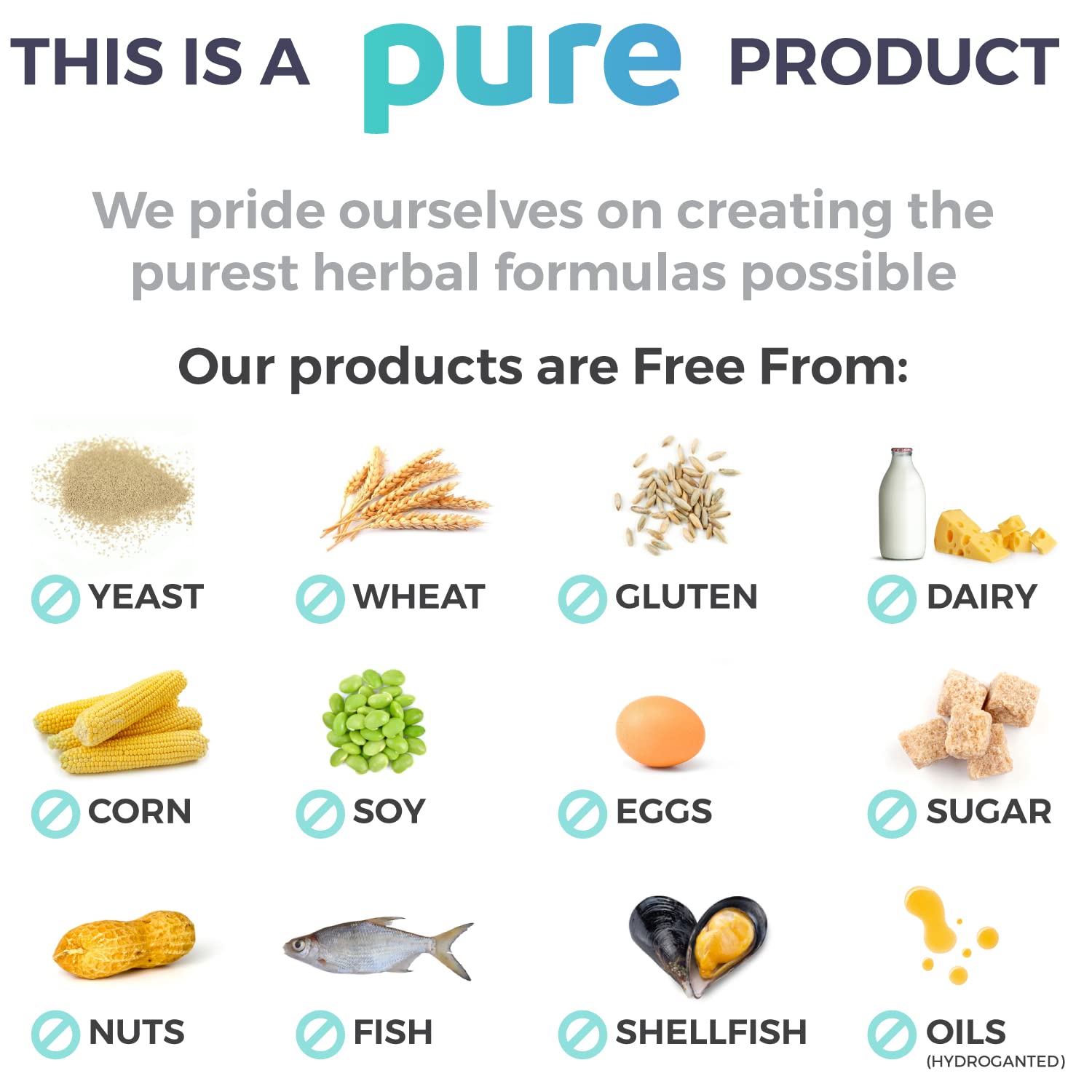 PURE CO fenogreco orgánico sin OGM para madres lactantes.