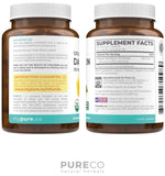 PURE CO: uso diario de cápsula para apoyo natural y vitalidad.