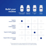 Pure Encapsulations ácido ascórbico amortiguado calidad premium, trazabilidad garantizada