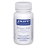 Pure Encapsulations ácido-r-lipico-estabilizado en bote para posible protección antioxidante diaria.