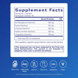 Pure Encapsulations Aminoácidos Cognitivos: envase de 120 cápsulas para uso diario.