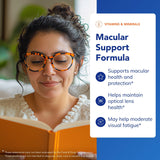 Pure Encapsulations apoyo macular etiqueta clara para ver ingredientes