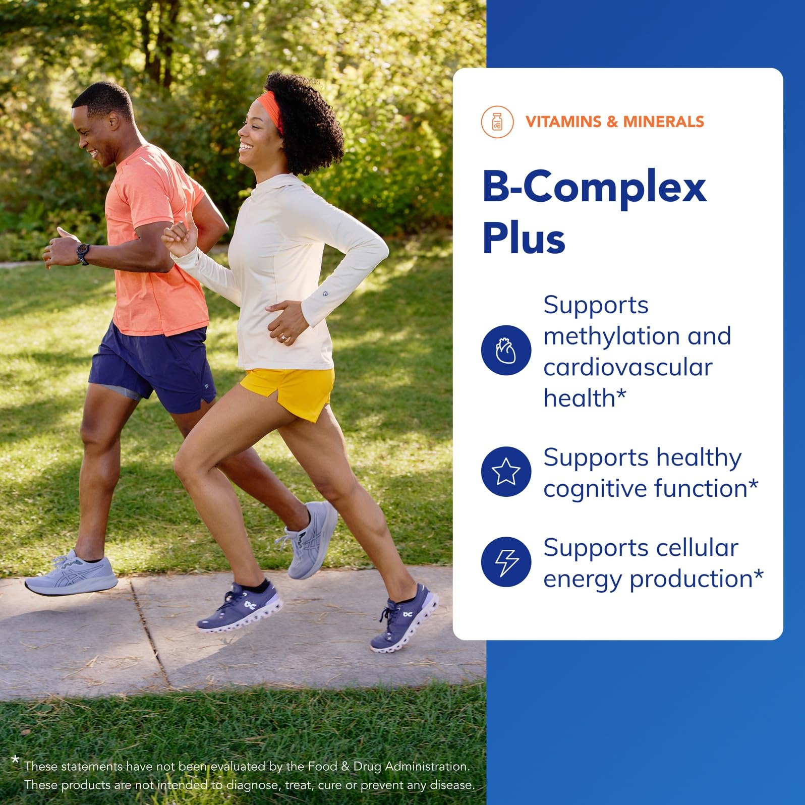 Pure Encapsulations B-Complex Plus: cápsulas blancas, fáciles de tragar