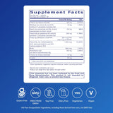 Cápsulas de Pure Encapsulations B6 Complex para ingesta diaria y salud nerviosa.