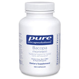 Pure Encapsulations Bacopa Monnieri: botella con cápsulas para apoyo cognitivo.