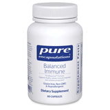 Pure Encapsulations Balanced Immune: botella con cápsulas para apoyo diario